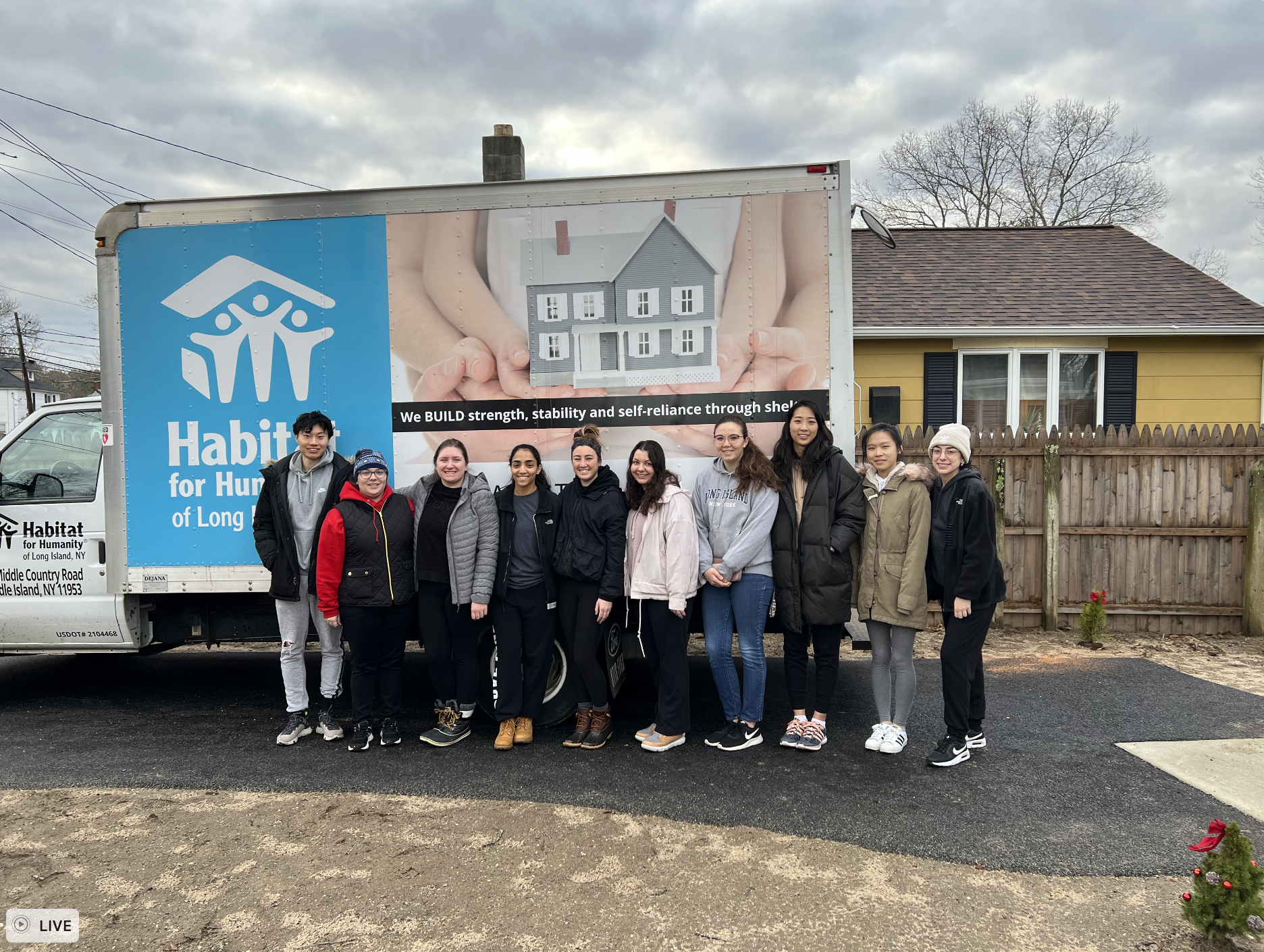 PA class of 2024 Habitat for Humanity
